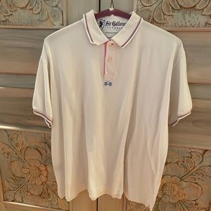 La Martina White Polo Shortsleeve Shirt